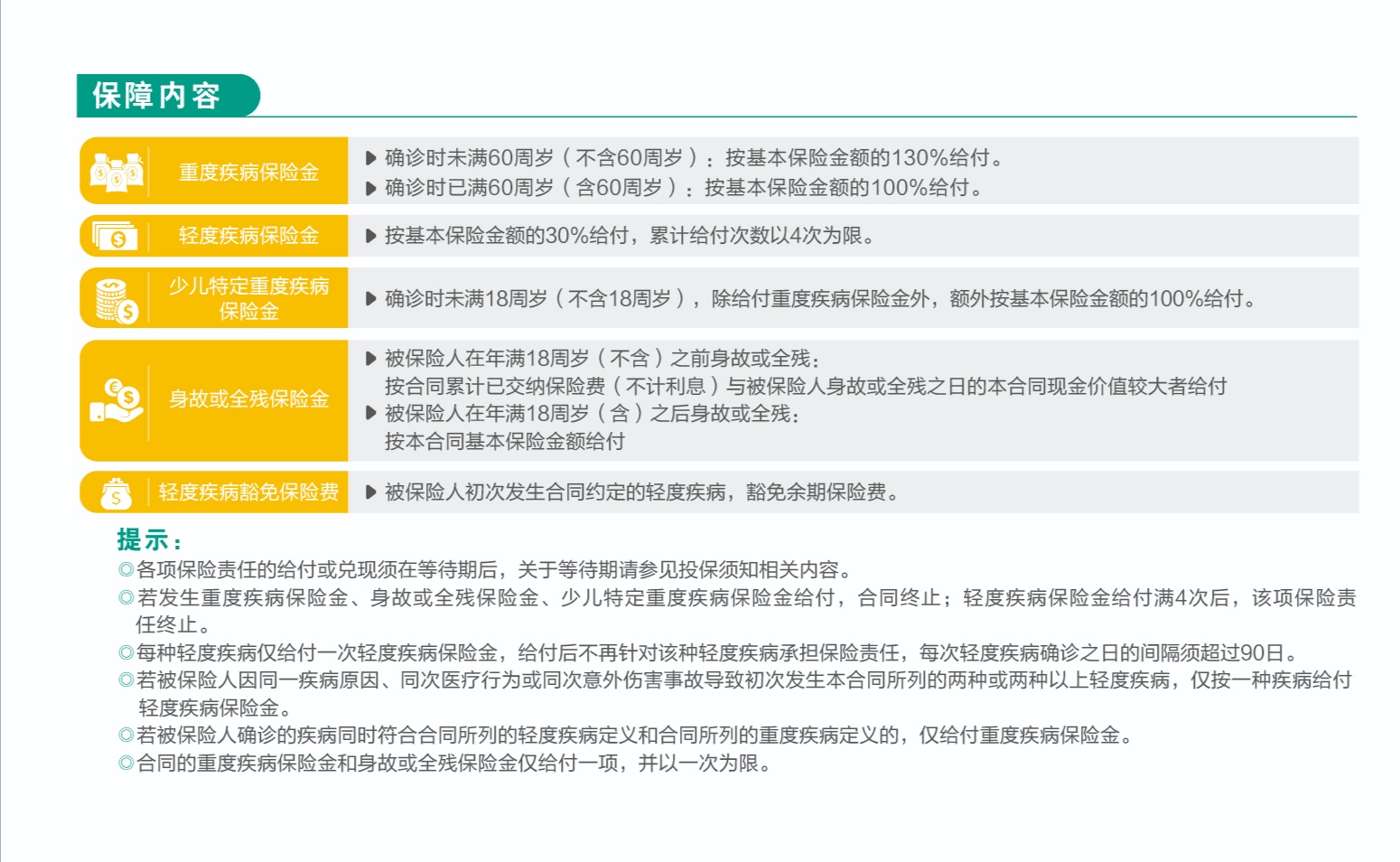 英大人寿泰和幸福（尊享版）终身重大疾病保险